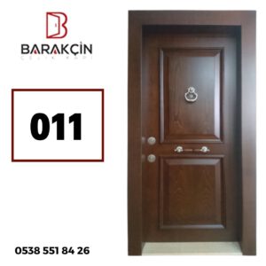 011 Kare Kabartma Çelik Kapı
