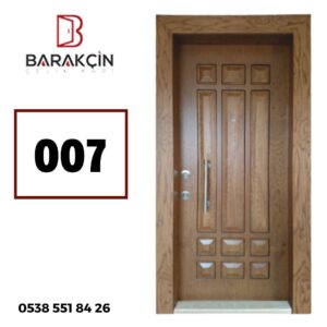 007 Kabartma Çelik Kapı